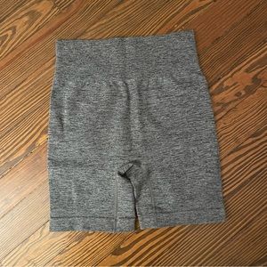 Grey workout shorts